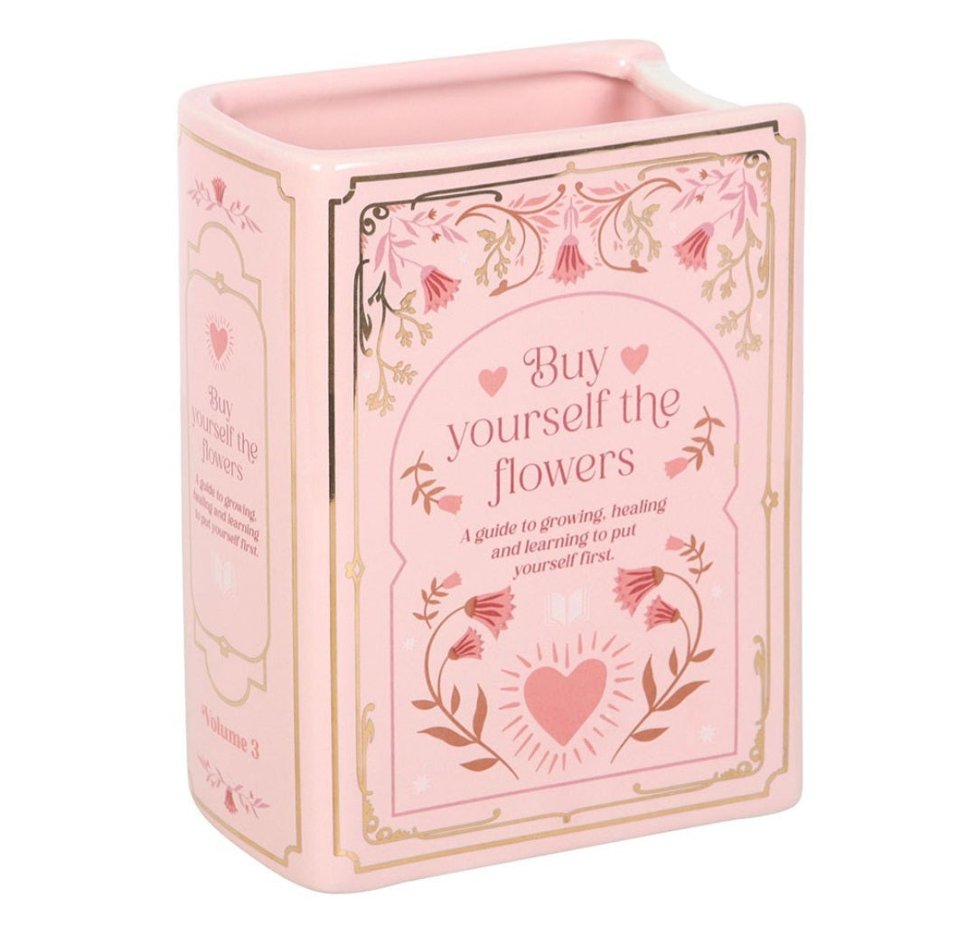 Book Shaped Vase