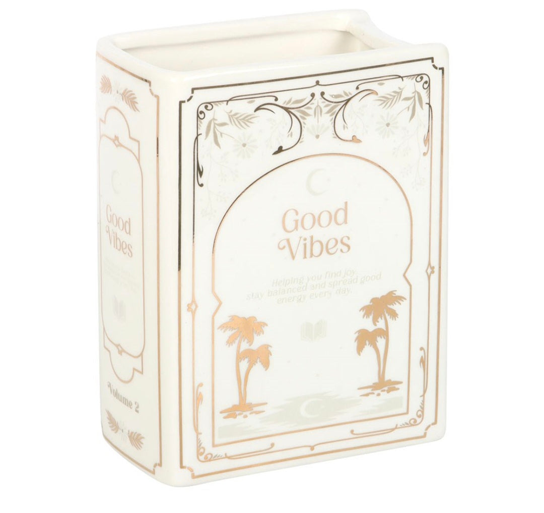 Book Shaped Vase