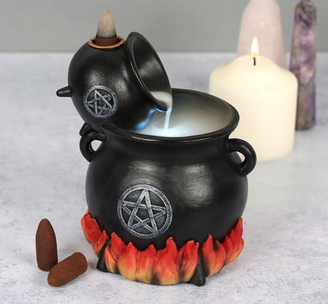 Pouring Cauldrons Backflow Incense Holder