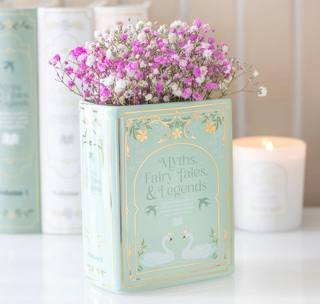 Book Shaped Vase
