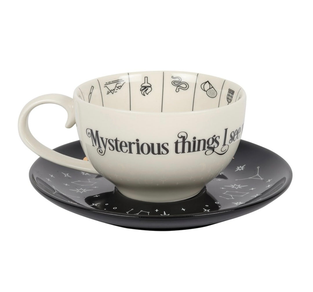 Fortune Telling Ceramic Teacup