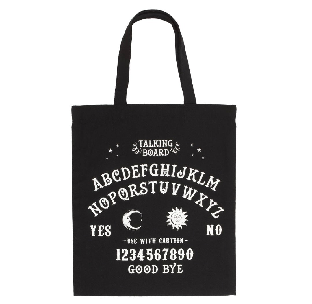 Talking Board Polycotton Tote Bag