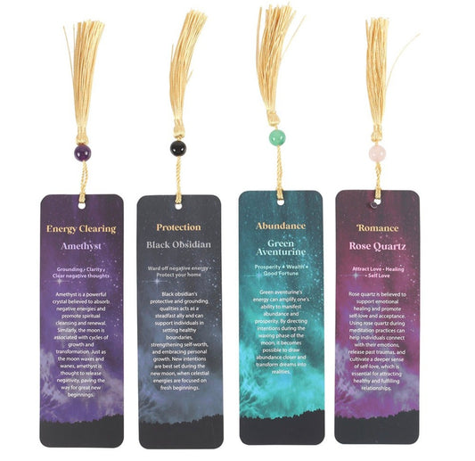 Crystal bookmarks