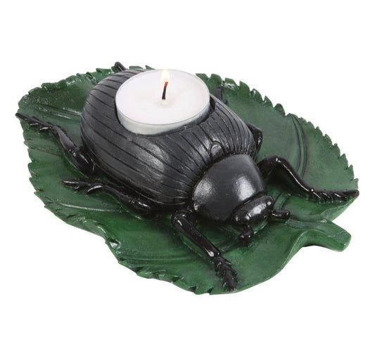 Beetle Tealight Candle Holder
