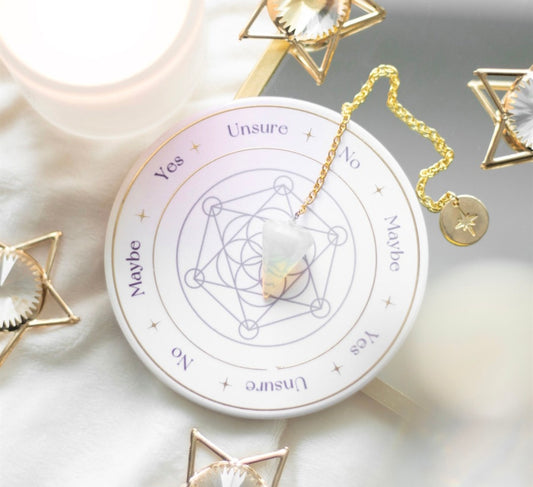 Opalite Pendulum Divination Kit