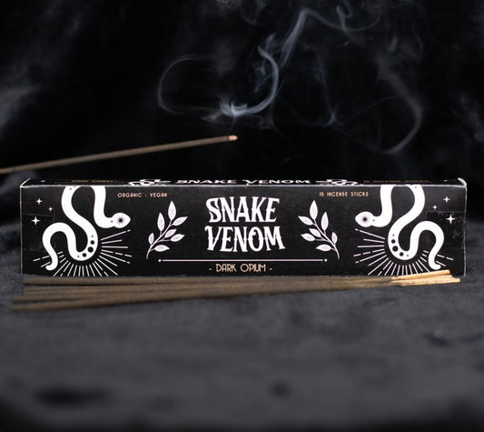 Pack of 15 Snake Venom Dark Opium Incense Sticks