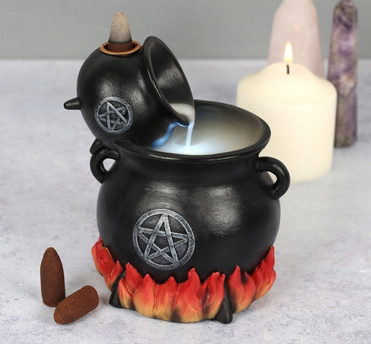 Pouring Cauldrons Backflow Incense Holder