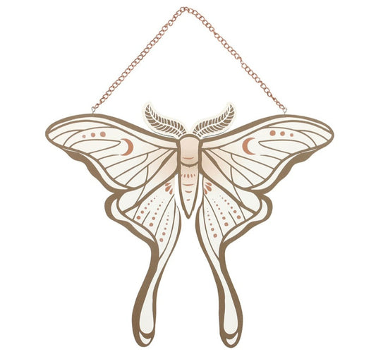 Luna Moth Hanging Sign