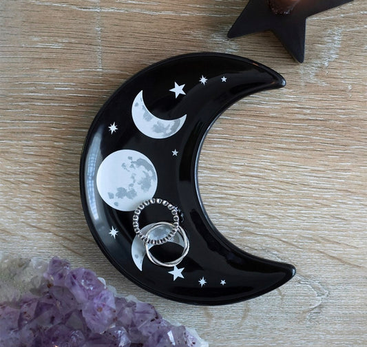 Crescent Moon Trinket Dish
