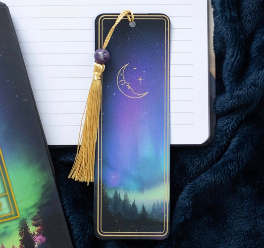 Ethereal Amethyst Bookmark with Tassel