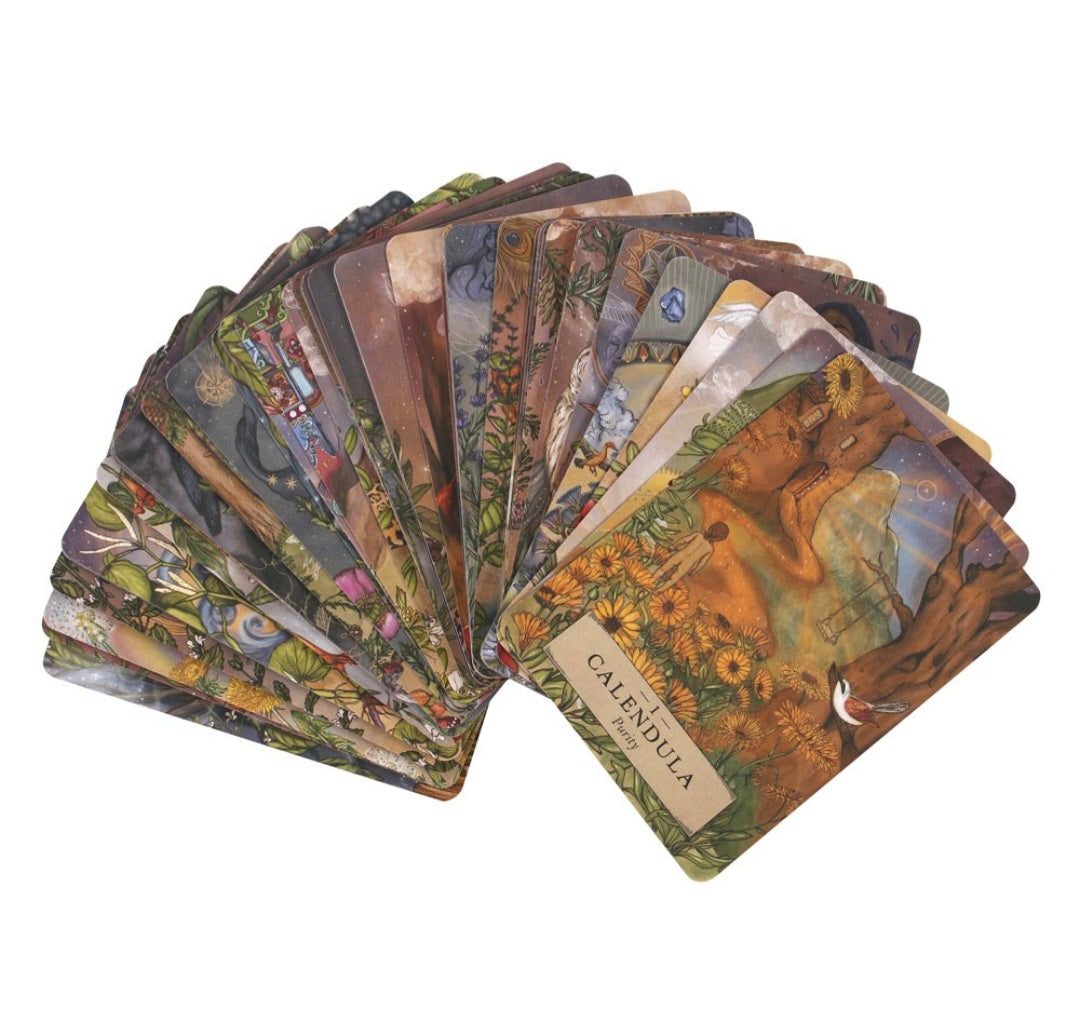 The Herbal Astrology Oracle Cards