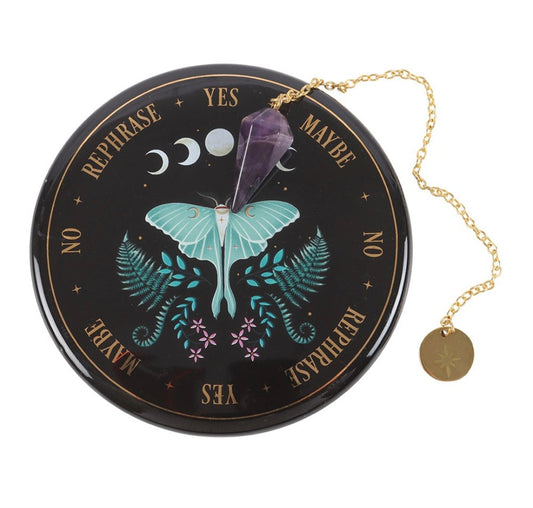 Luna Moth Pedulum Divination Kit